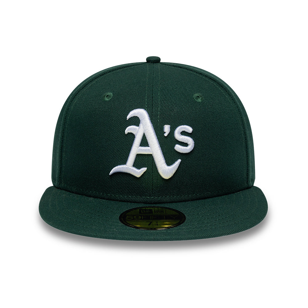 New Era 59Fifty Oakland Athletics Green/White Cap