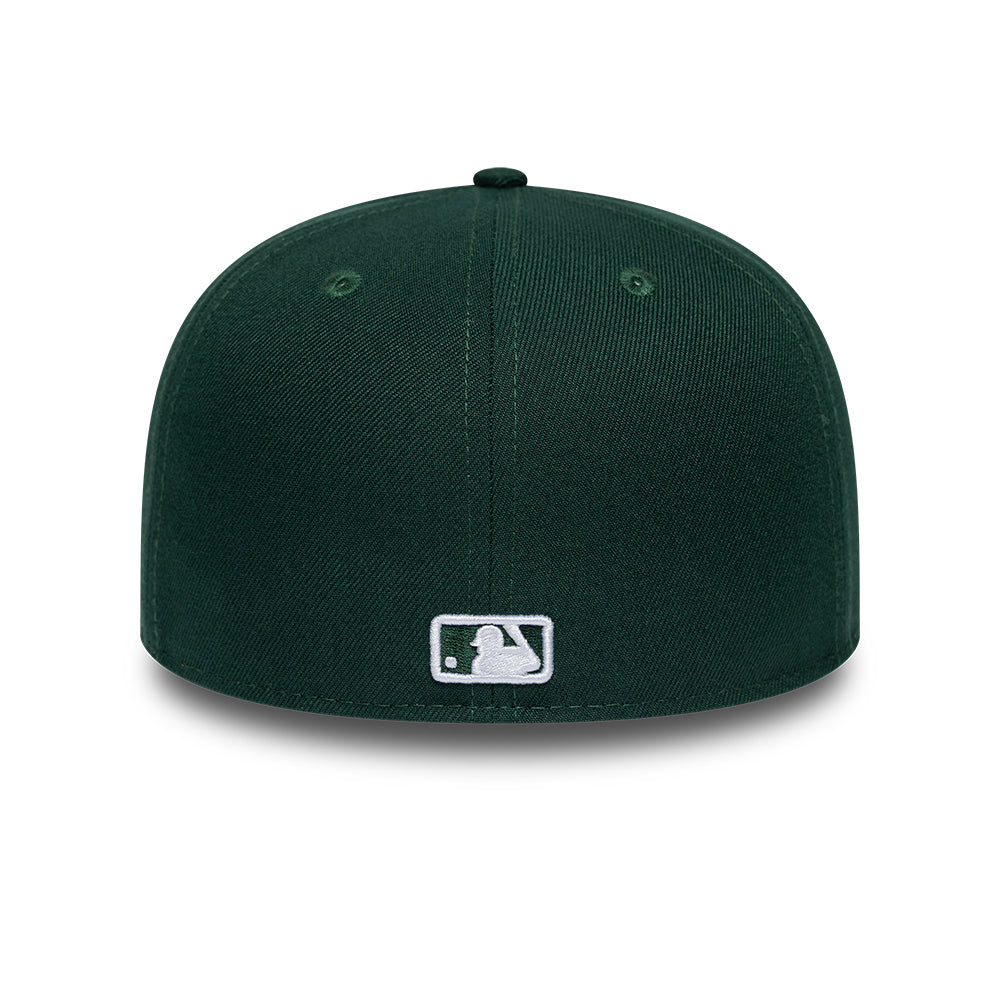 New Era 59Fifty Oakland Athletics Green/White Cap