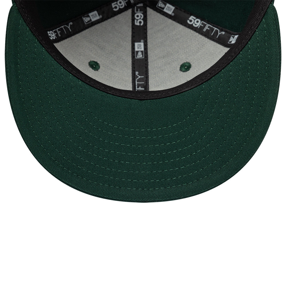 New Era 59Fifty Oakland Athletics Green/White Cap