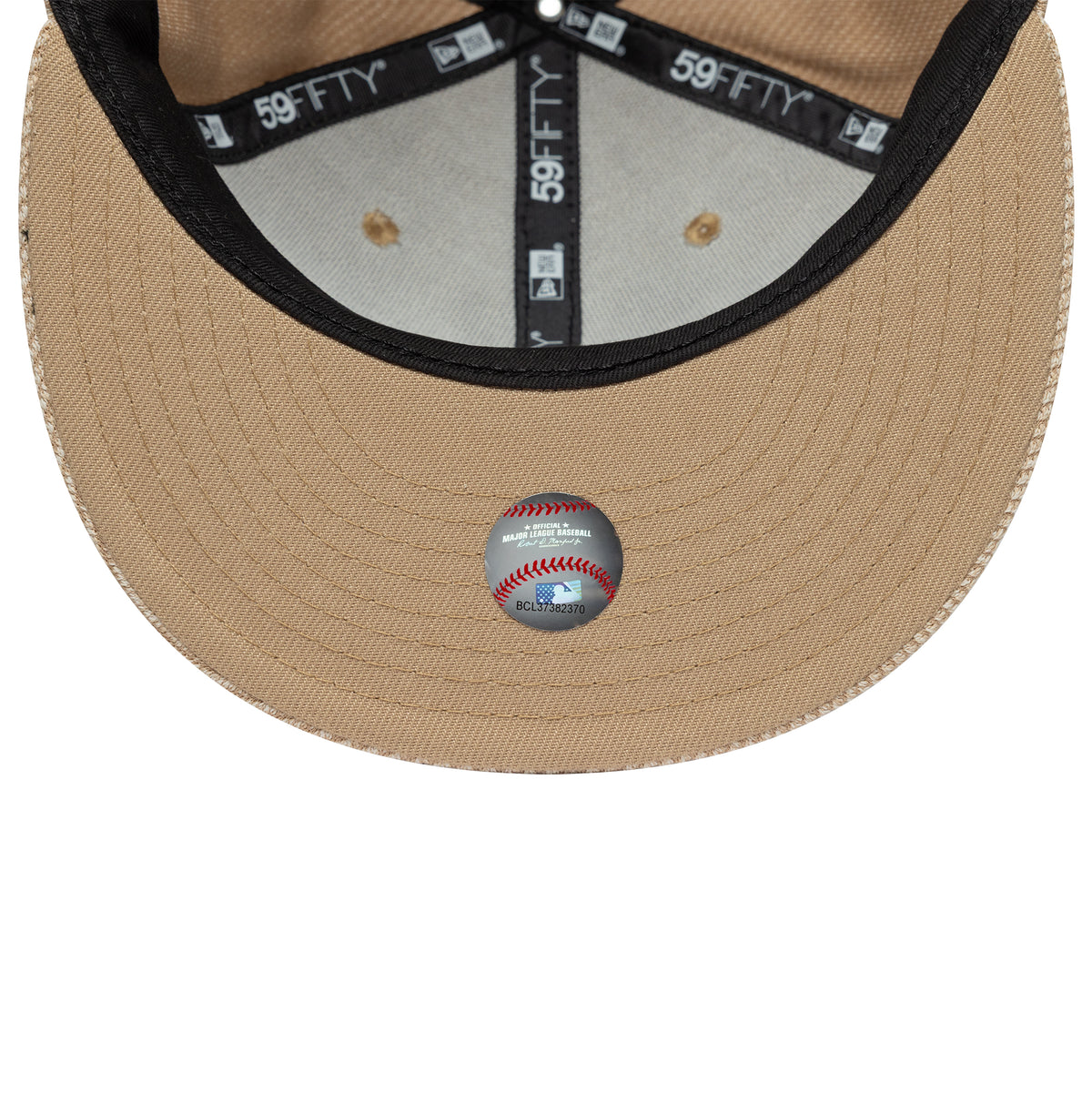 New Era 59Fifty LosAngeles Dodgers Heather Tan Camel Cap
