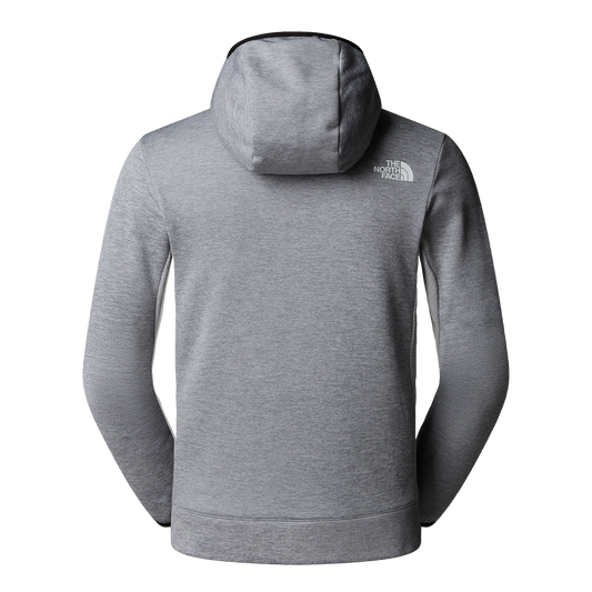 Veste polaire North Face TNF gris pâle