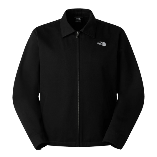 Blouson noir à col en sergé The North Face