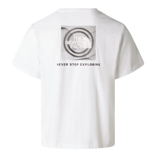 Le T-shirt The North Face Box NSE ENG Rg Blanc