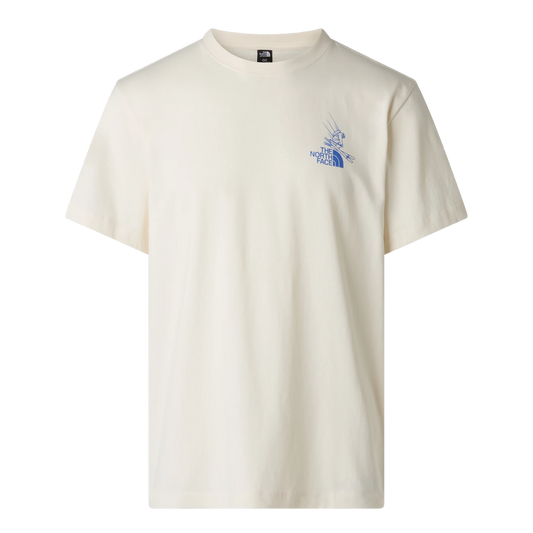 T-shirt The North Face Mountain Cel Blanc Dune