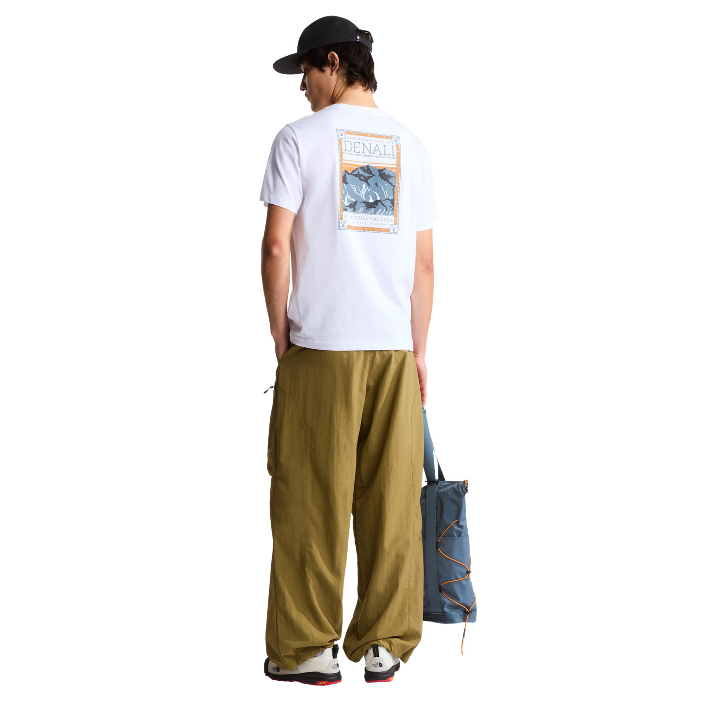 T-shirt blanc The North Face Reg à manches courtes
