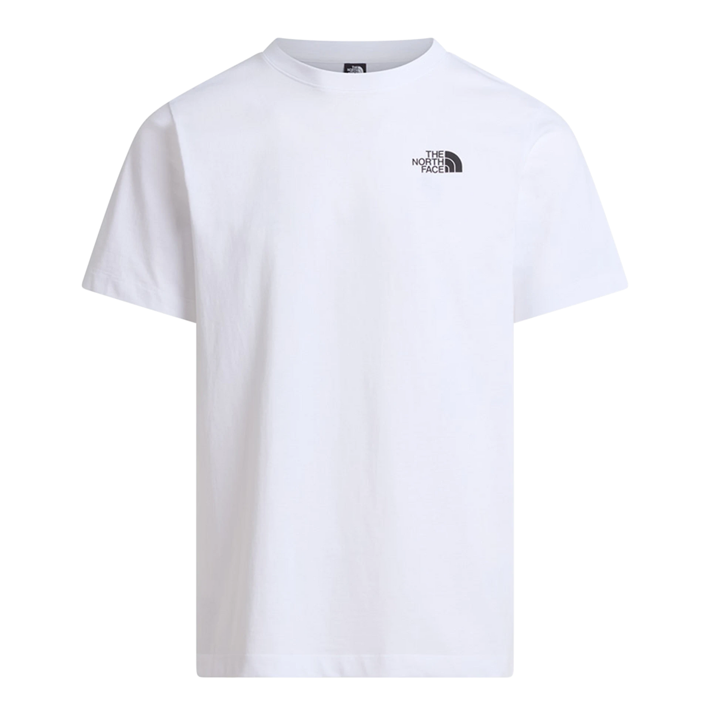 T-shirt blanc The North Face Reg à manches courtes