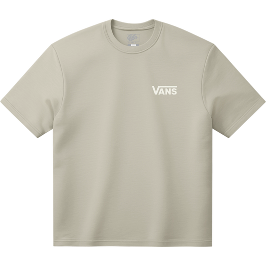 VANS Left Chest II Loose Oatmeal T-Shirt