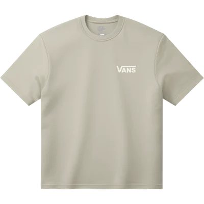 VANS Left Chest II Loose Oatmeal T-Shirt
