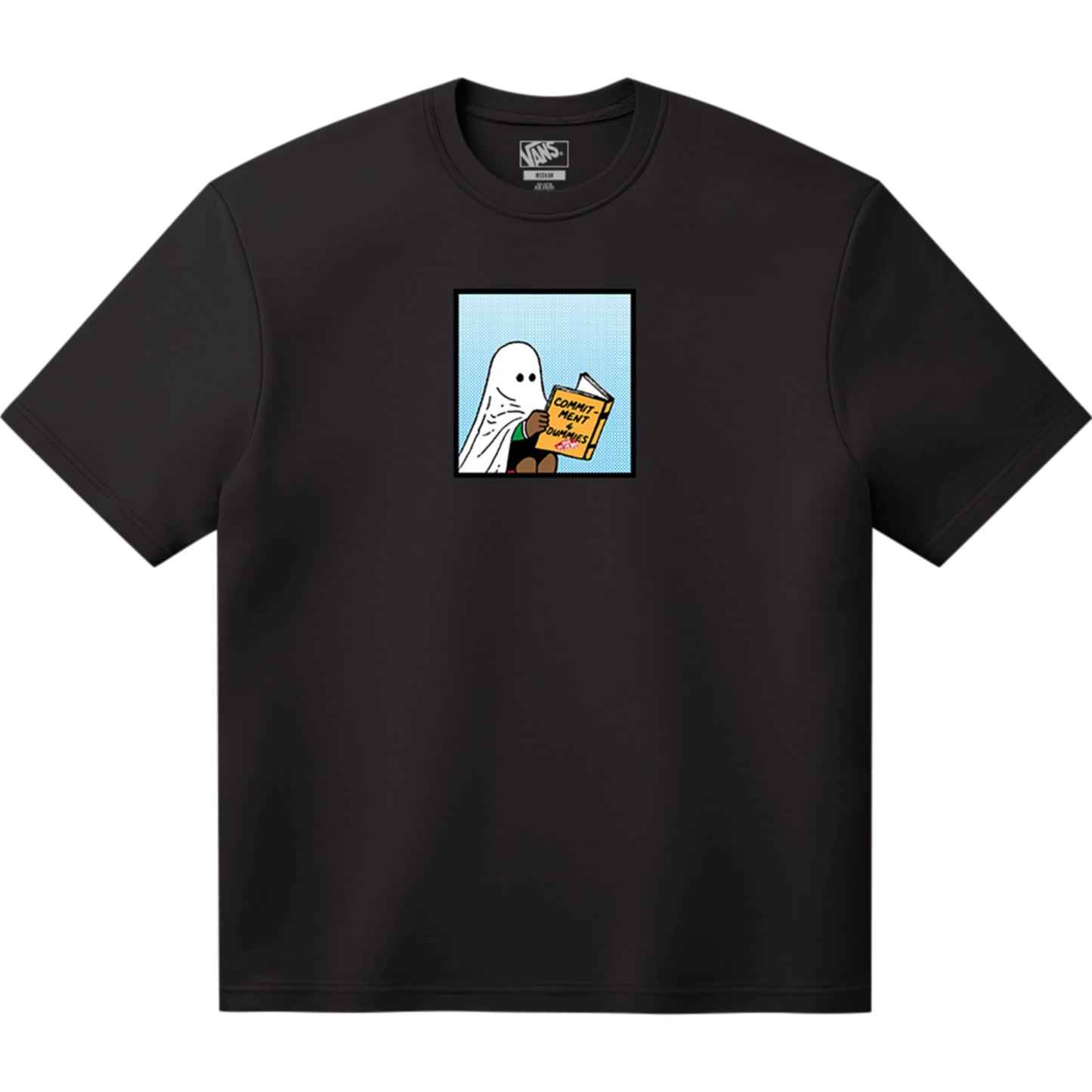 T-shirt noir Vans Commitment 4 Dummies