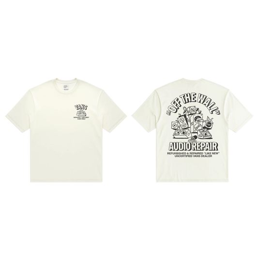 VANS Refurbed Marshmallow T-Shirt