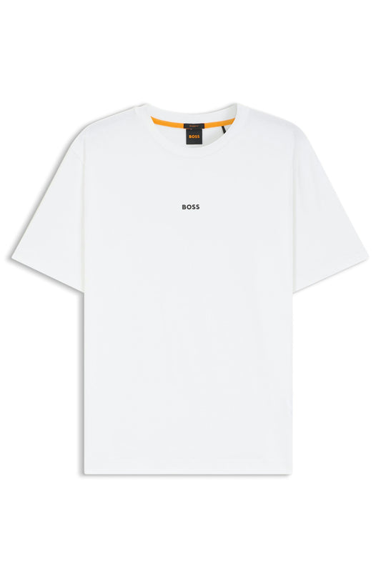 BOSS TChup Cotton Logo White T-Shirt