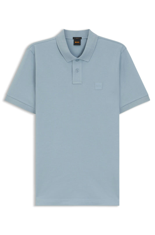 Hugo Boss Men Orange Passenger Medium Blue Polo Shirt