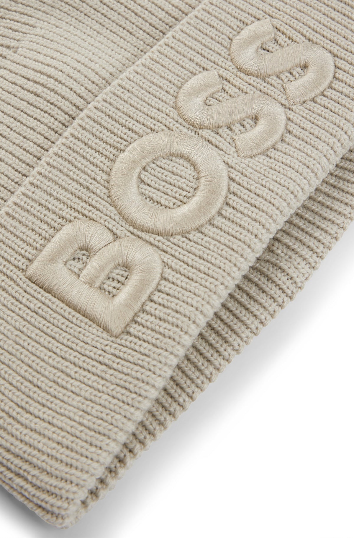 Hugo Boss Men Orange Afox Beige Beanie