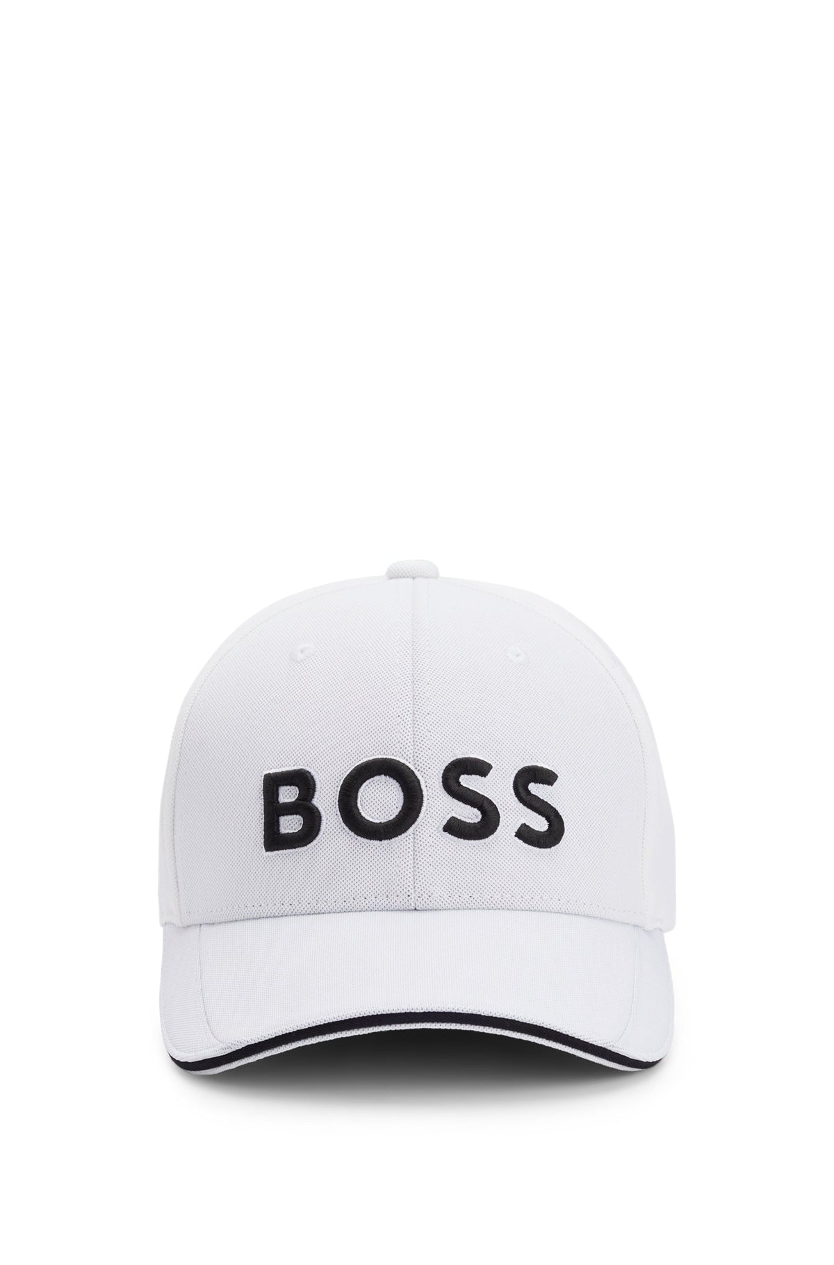 BOSS Cap-US-1 Cotton-Twill White Cap