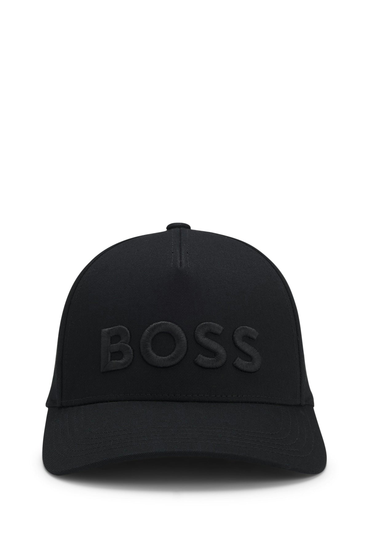 BOSS Seth-Boss Cotton-Twill Black Cap