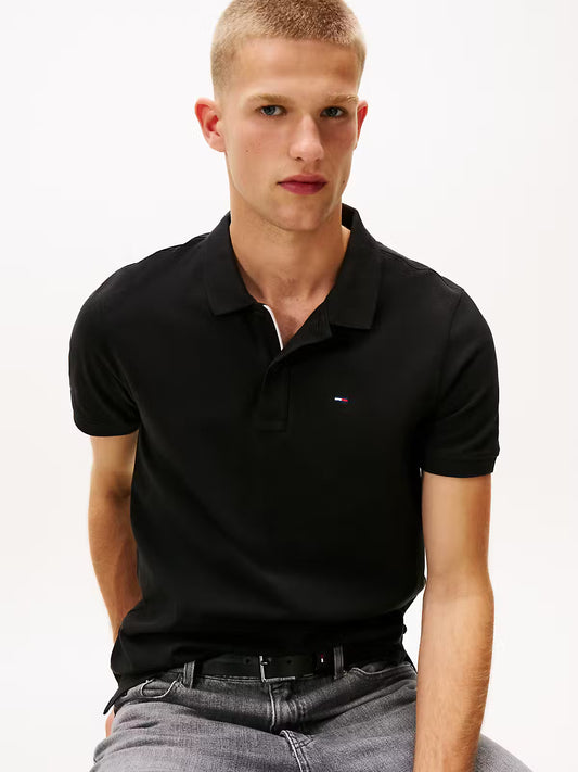 Tommy Jeans Slim Placket Polo Shirt