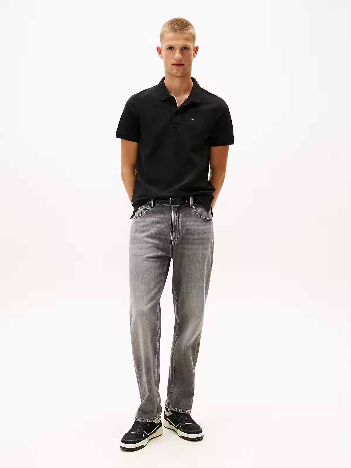 Tommy Jeans Slim Placket Polo Shirt