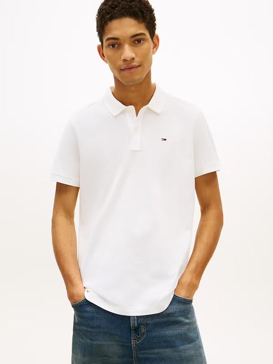 Tommy Jeans Slim Placket Polo Shirt