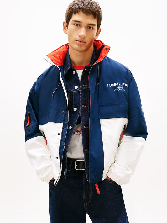 Veste coupe-vent Tommy Jeans Colorblock