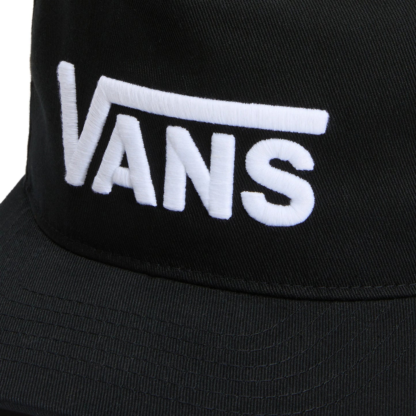 Casquette ajustable noire Vans Drop V Logo