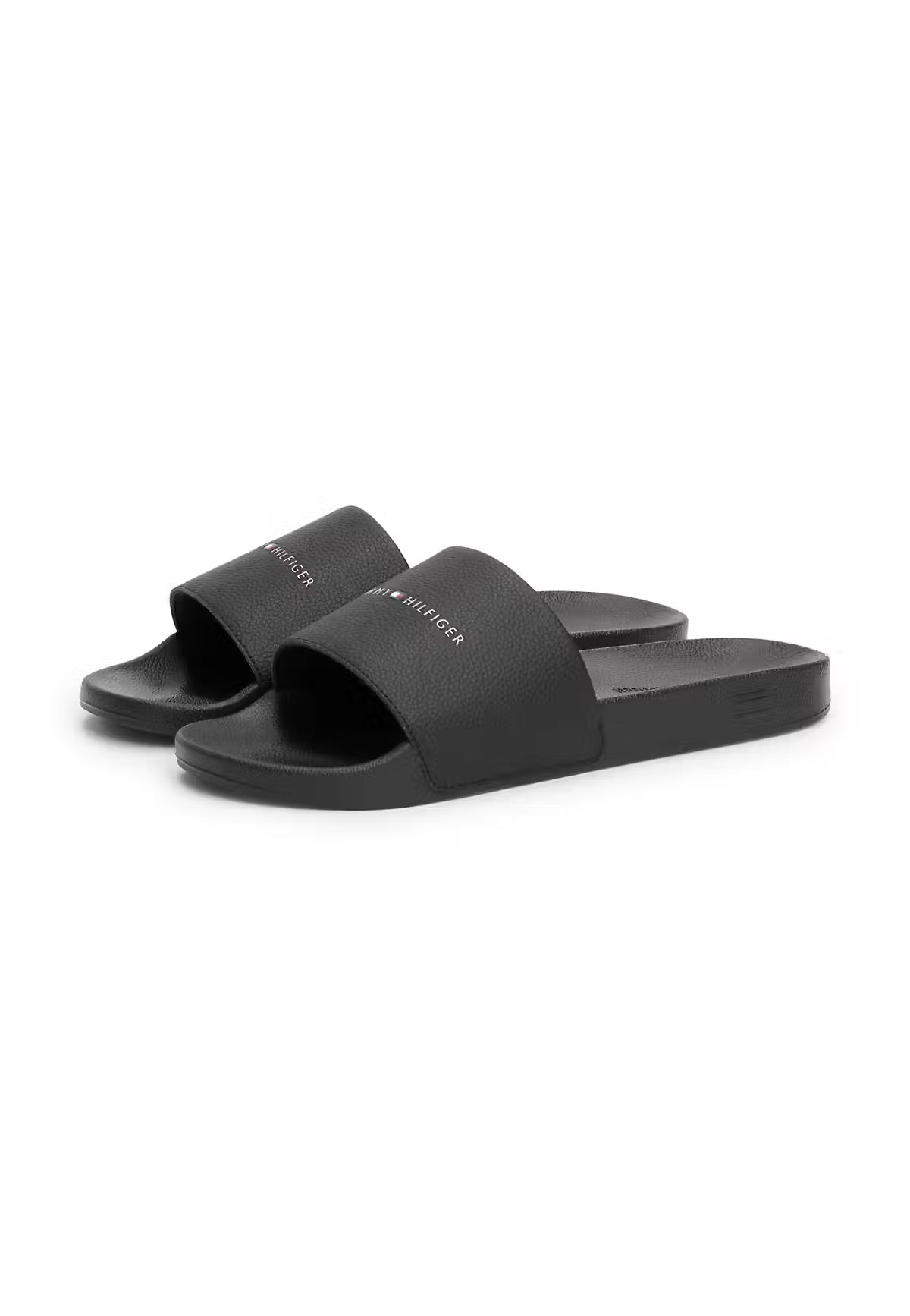 Tommy Hilfiger NYC Claquettes noires de piscine