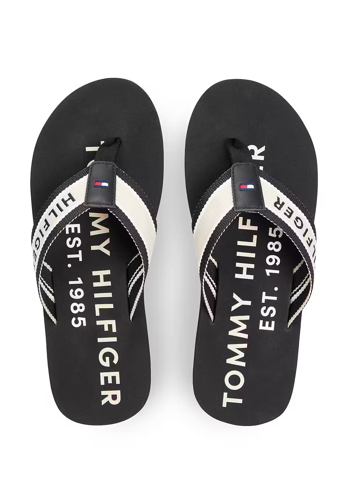 Sandale de plage Hilfiger noire sportive