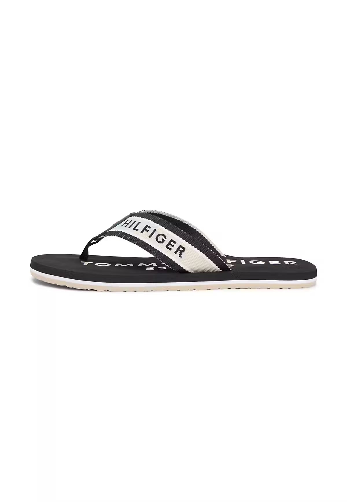 Sandale de plage Hilfiger noire sportive