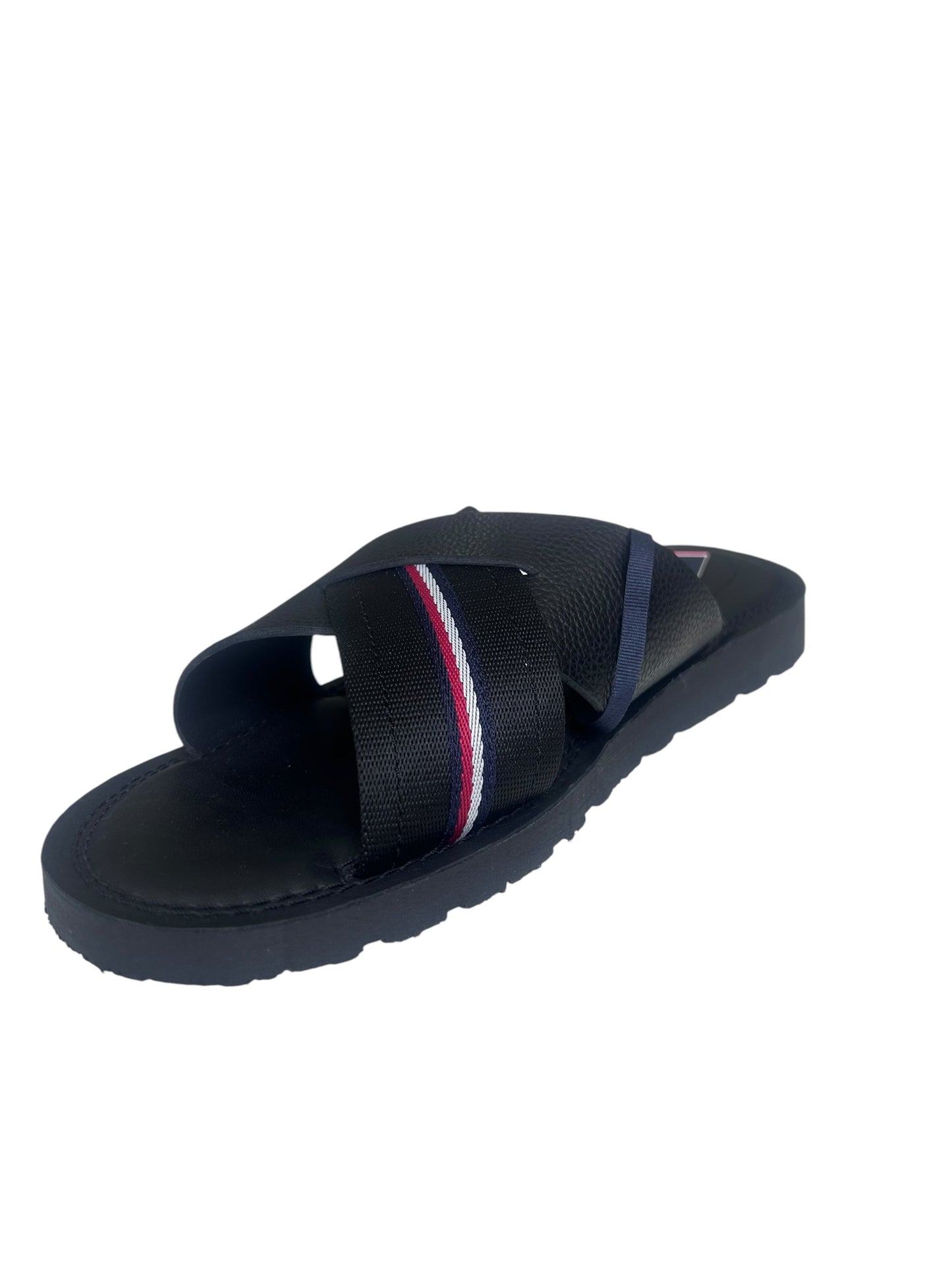 Tommy Hilfiger Sandales noires Core LTH à lanières croisées