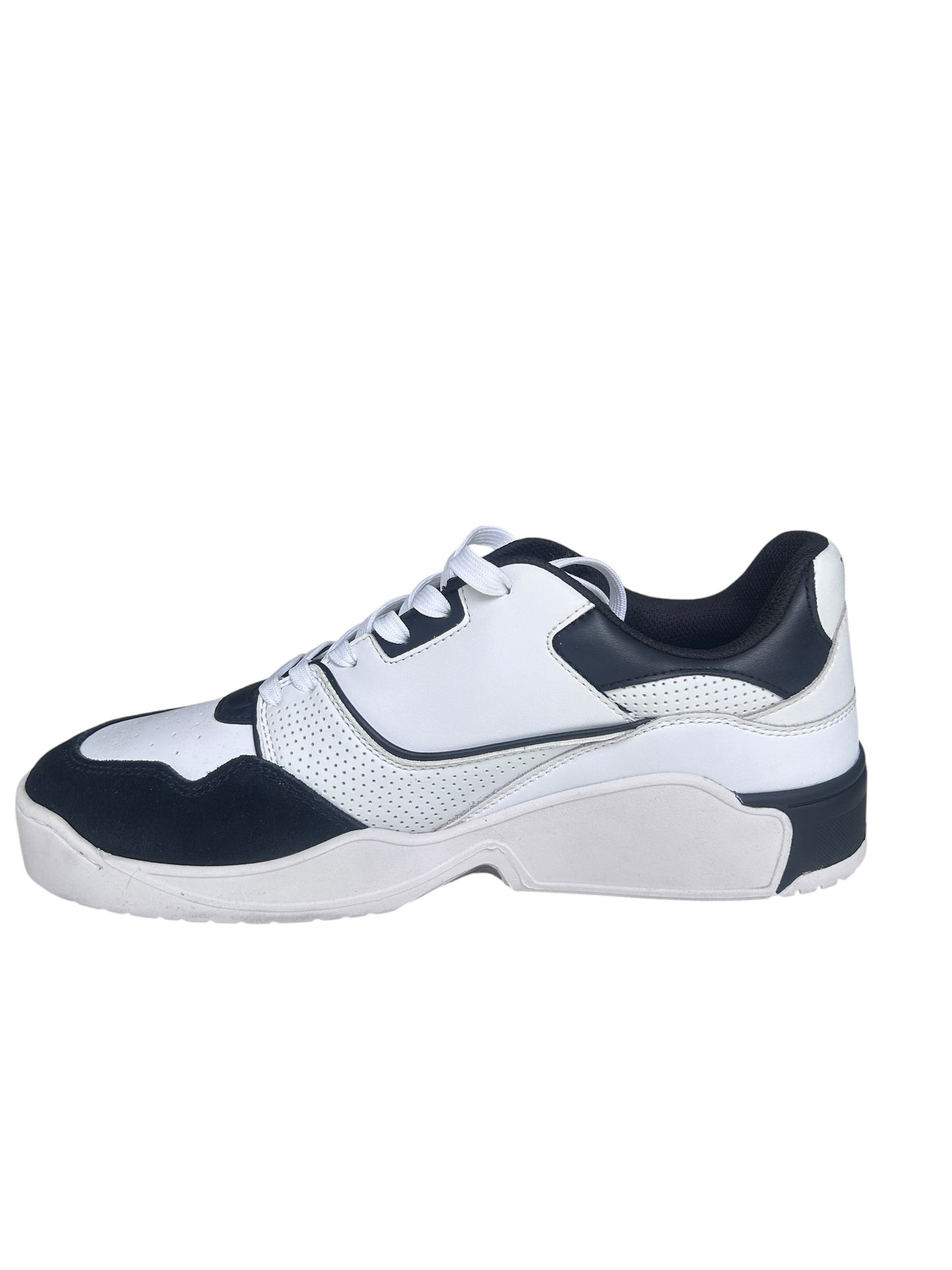 Baskets tissées Emporio Armani EA7 blanc optique/noir