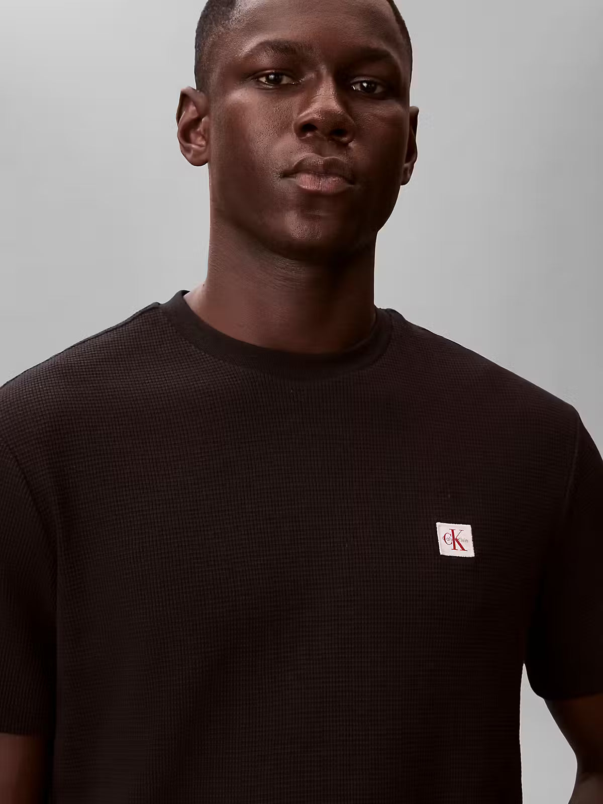 Calvin Klein Waffle Badge T-Shirt