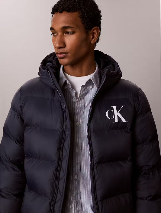 Calvin Klein Lightweight Nylon Padded Dark Sapphire Jacket