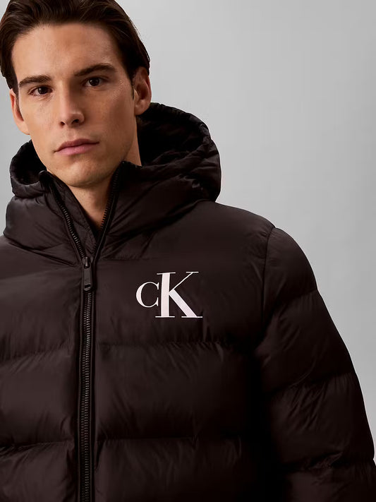 Calvin Klein Lightweight Nylon Padded Black Jacket