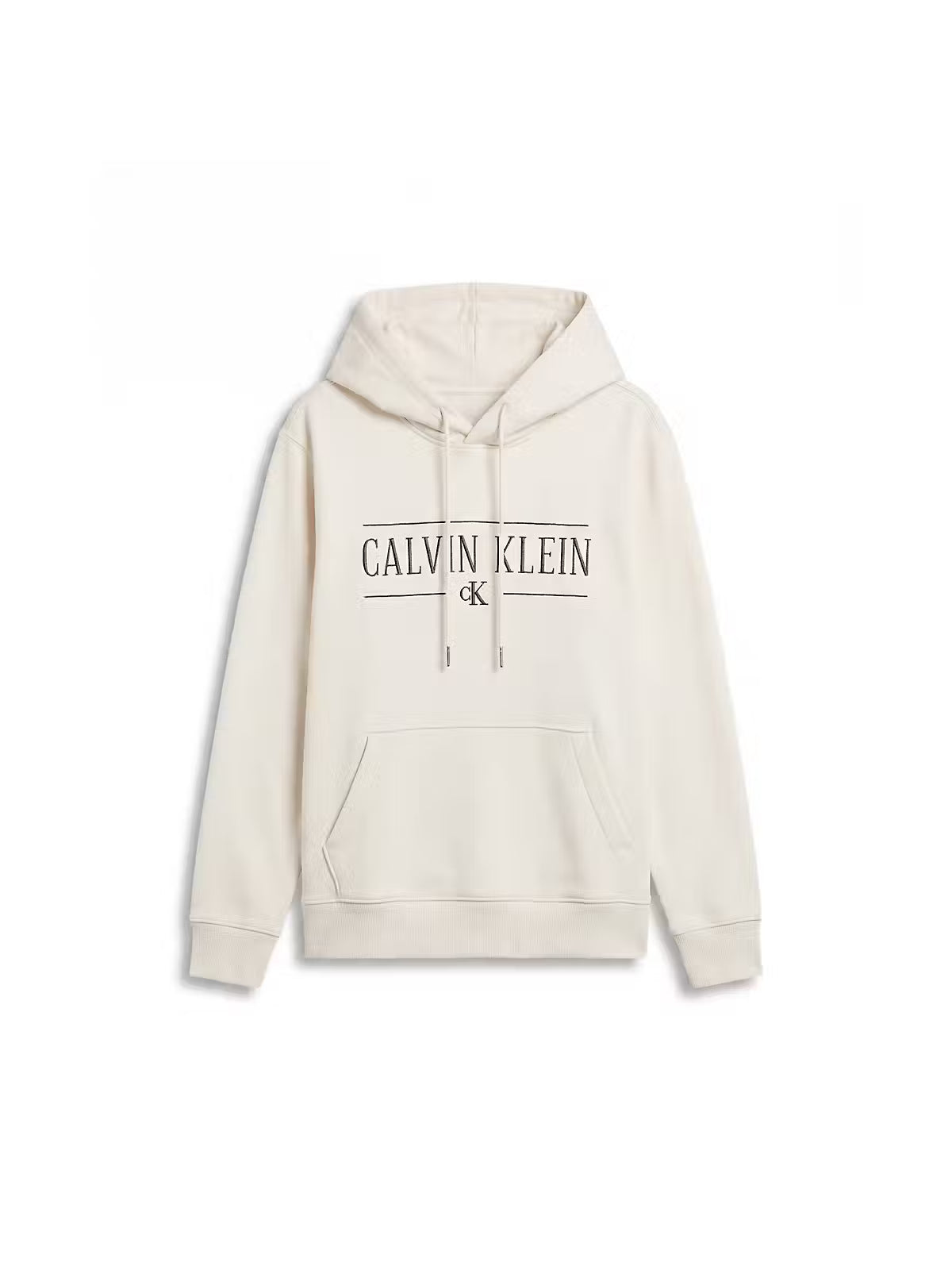 Calvin Klein Varsity Serif Fleece Tofu Hoodie