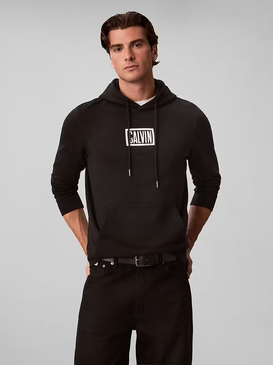 Calvin Klein Jeans 350Terry Box Logo Black Hoodie