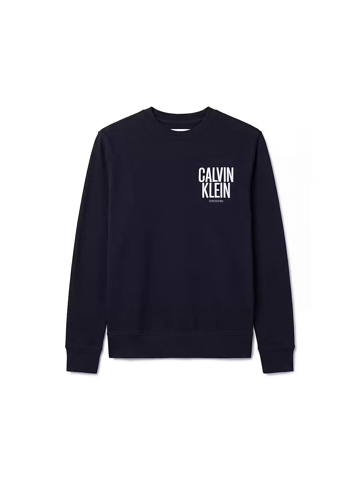 Calvin Klein Bold Logo Terry Dark Sapphire Sweatshirt