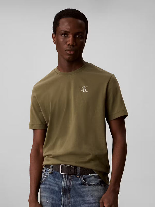 Calvin Klein Back Grap Olive T-Shirt