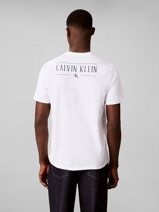 Calvin Klein Back Grap White T-Shirt