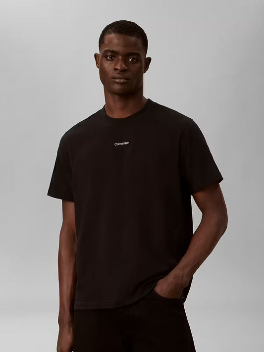 Calvin Klein Jeans Easy Retro Logo Black T-Shirt