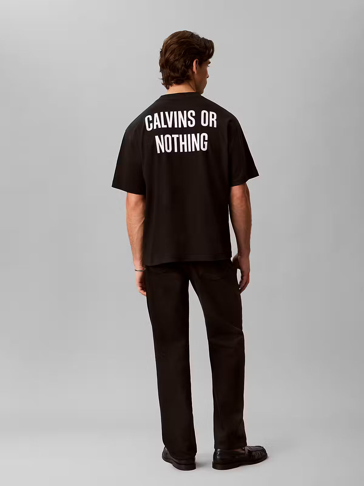 Calvin Klein "Calvin or Nothing" Black T-Shirt