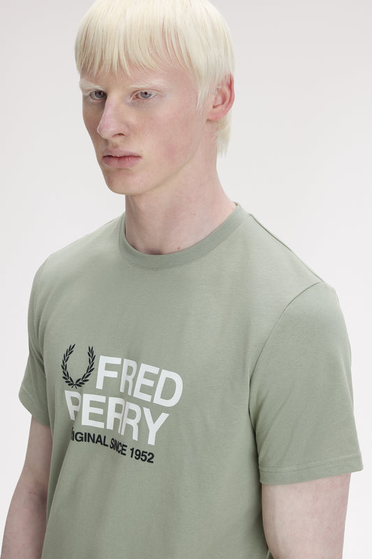 Fred Perry M2406 Seagrass T-Shirt