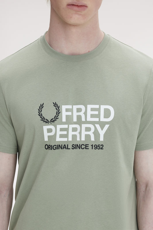 Fred Perry M2406 Seagrass T-Shirt