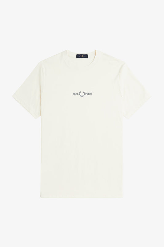 Fred Perry M4580 White T-Shirt