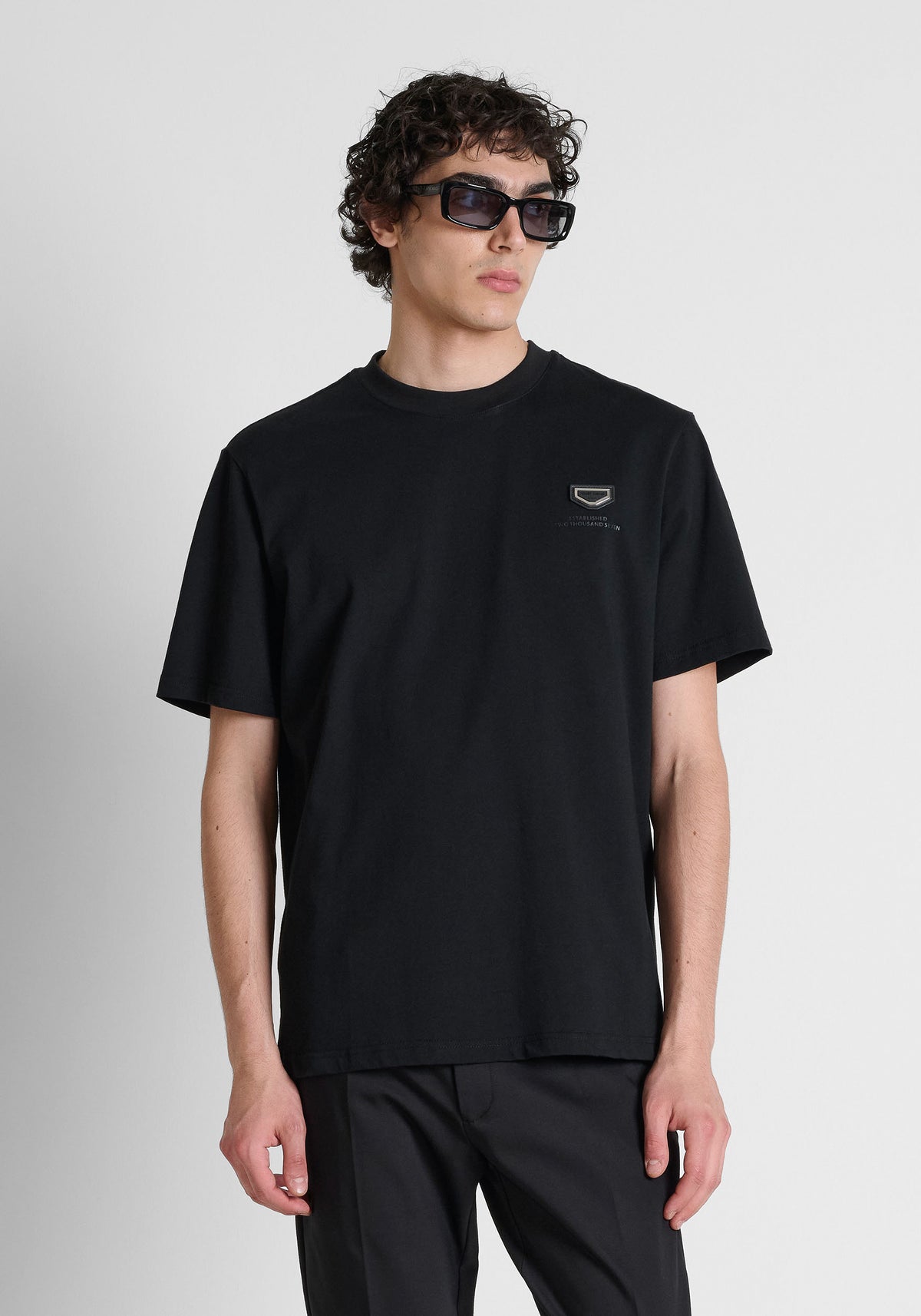 Antony Morato Soft Cotton Black T-Shirt