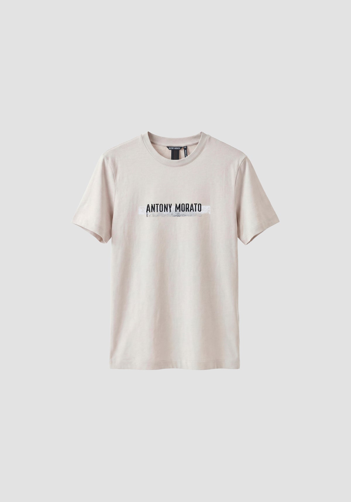 Antony Morato Cotton Blend Printed Chalk T-Shirt