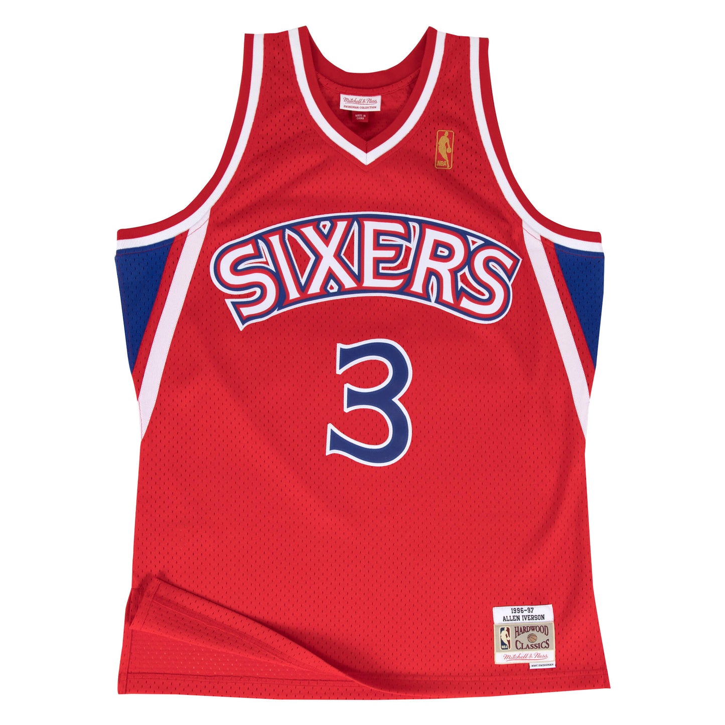 Maillot Swingman NBA 76ers Mitchell & Ness