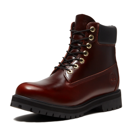 Timberland Heritage 6-Inch Burgundy Waterproof Boot
