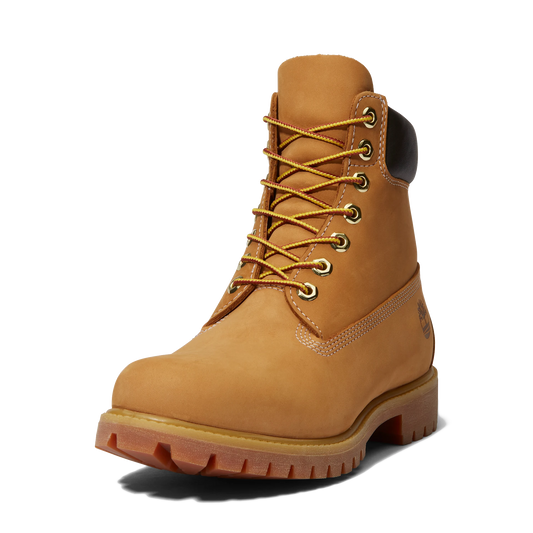 Timberland Premium 6-Inch Wheat Nubuck Waterproof Boot