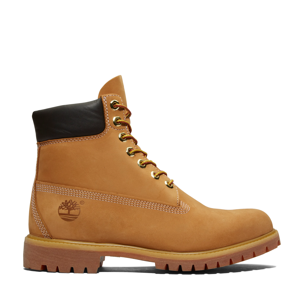 Timberland Premium 6-Inch Wheat Nubuck Waterproof Boot