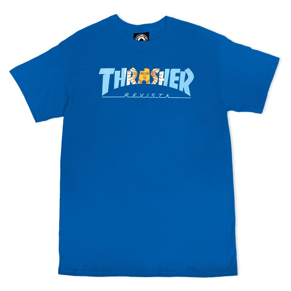 THRASHER Argentina Royal T-Shirt