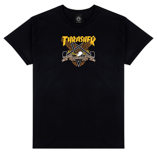 THRASHER EagleGram Black T-Shirt